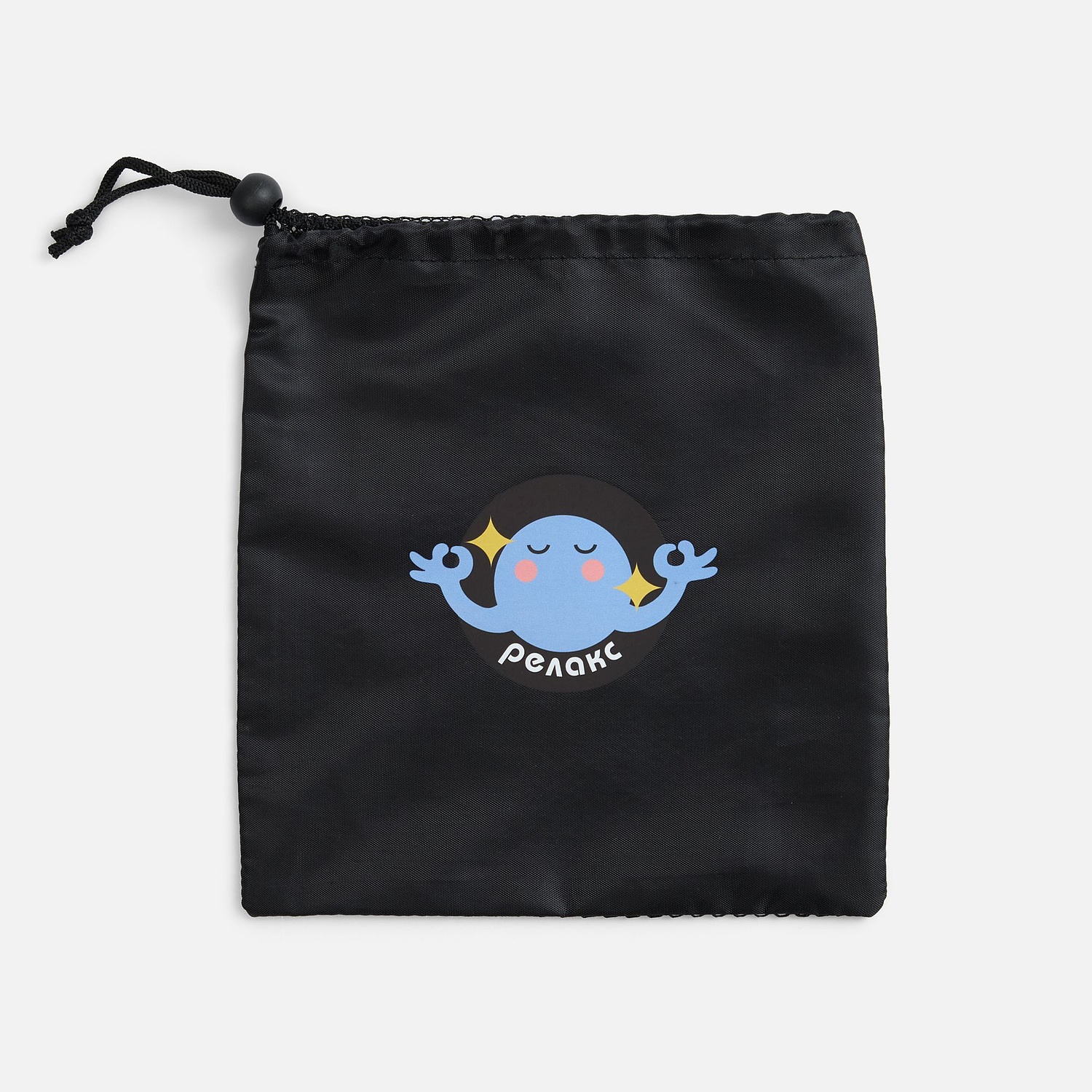 Набор массажных мячей для МФР Relaxify, черный с серым с логотипом