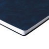 Ежедневник Nubuck Touch, недатированный, синий с логотипом