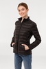 Куртка женская Wilson Women, черная с логотипом