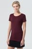 Футболка женская Martin Women, бордовая с логотипом