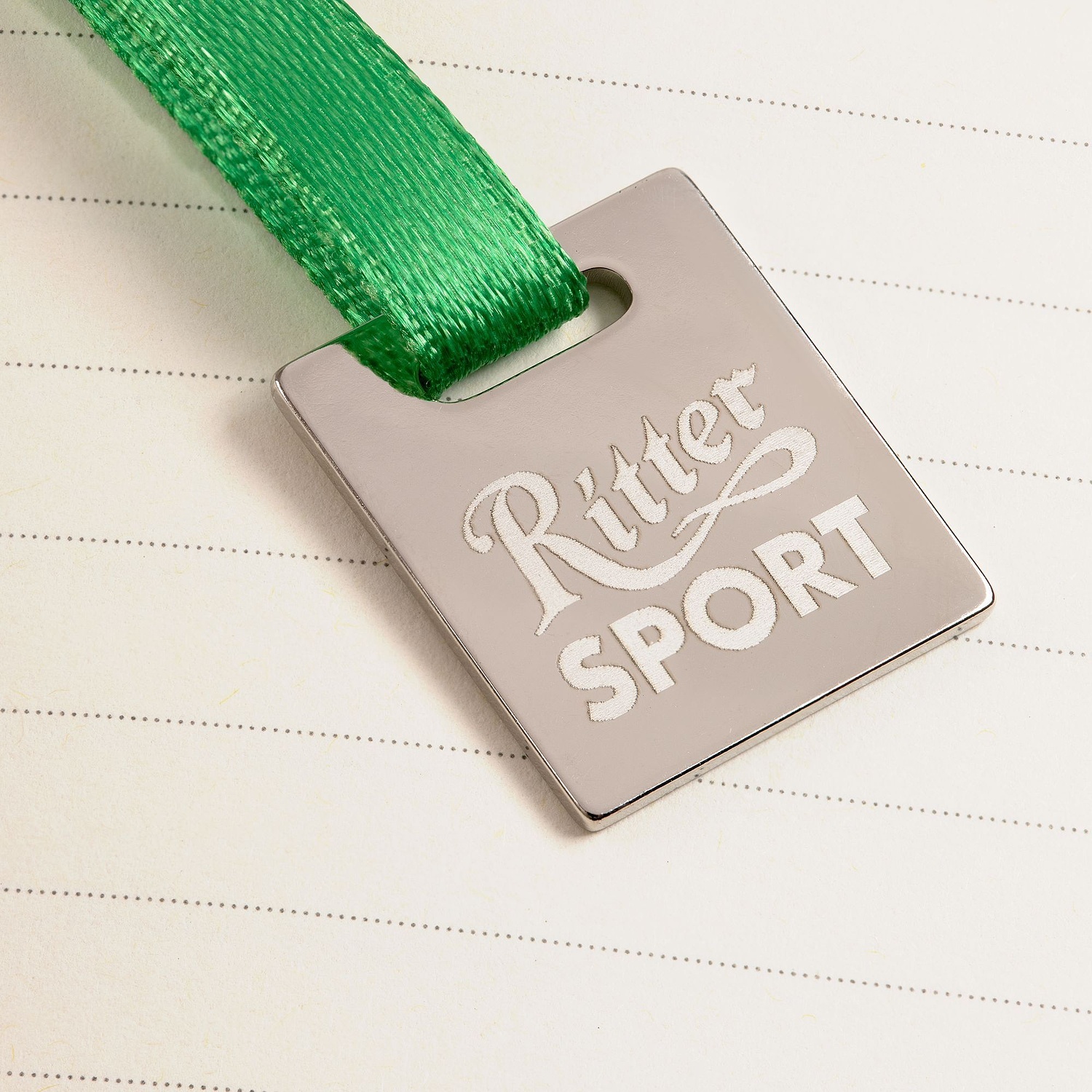 Ежедневник Shall Light, недатированный, зеленый с логотипом