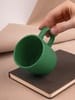 Кружка Eastpresso, зеленая с логотипом
