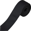 Галстук Gatsby, черный с логотипом