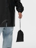 Дождевик Rainman Zip, черный с логотипом