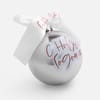 Лента сатиновая Satin 35 М, белая, 60 см с логотипом