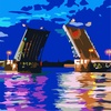 Картины по номерам «Красота России» с логотипом