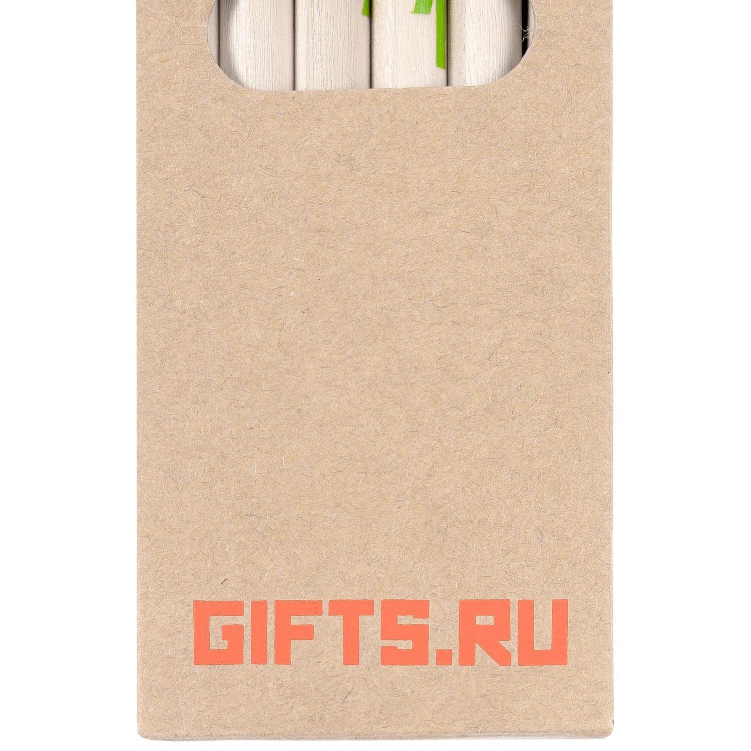 Набор цветных карандашей Pencilvania Mini, крафт с логотипом