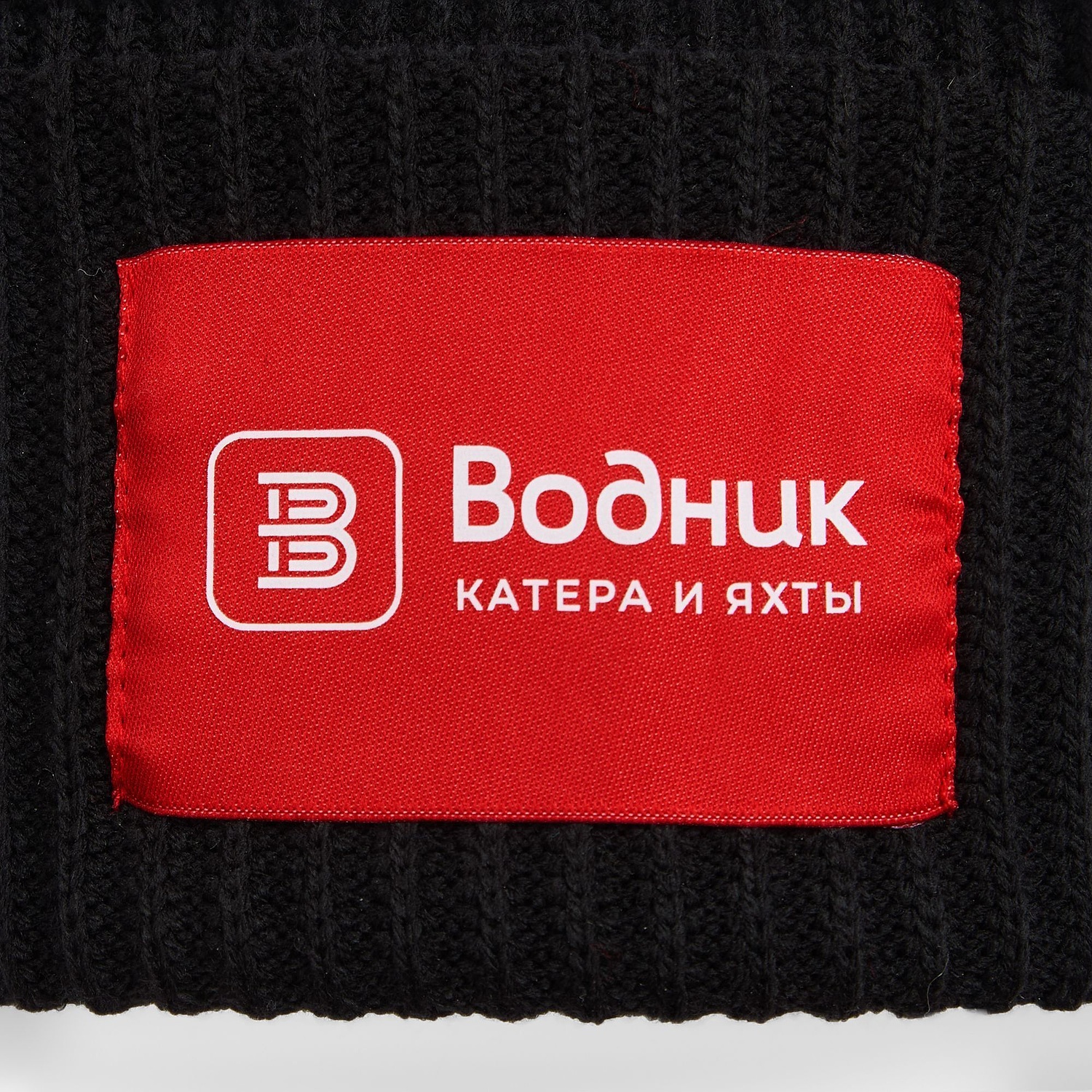 Шапка Franky, черная с логотипом