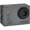 Экшн-камера Digma DiCam 300, серая с логотипом