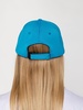 Бейсболка Harris, бирюзовая с логотипом