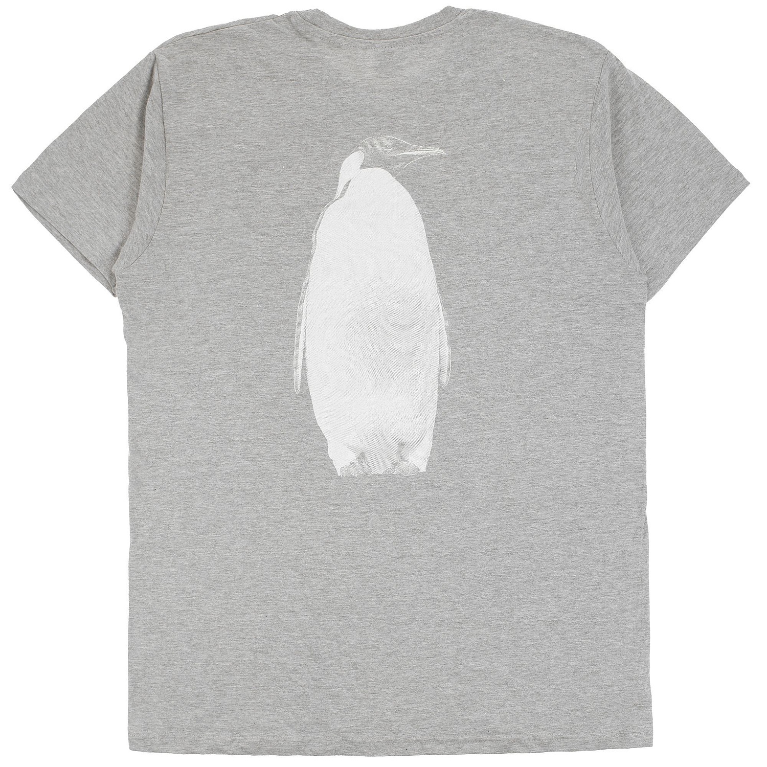 Футболка мужская E150, серый меланж с логотипом