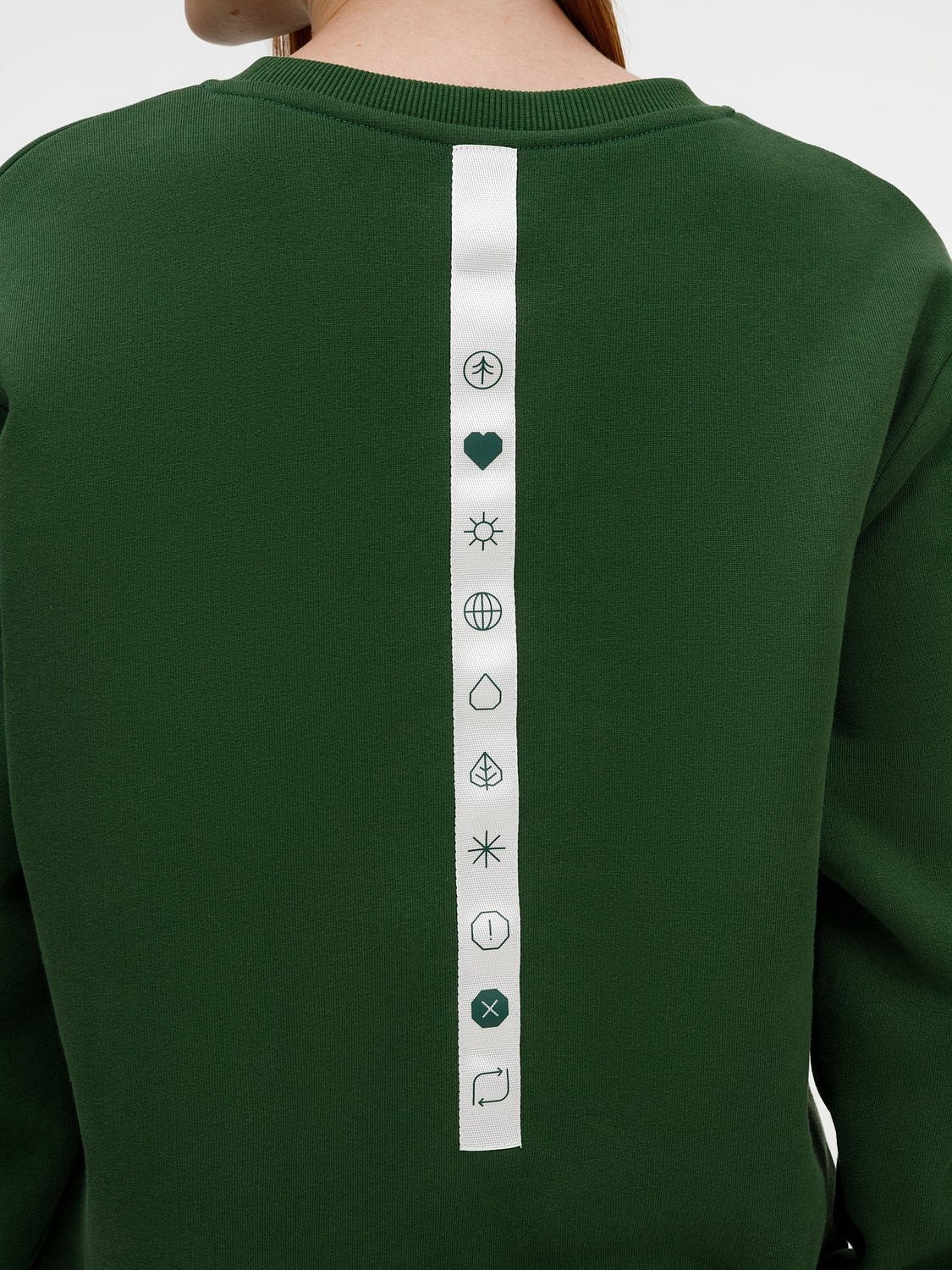 Стропа текстильная Fune 25 S, серая, 30 см с логотипом