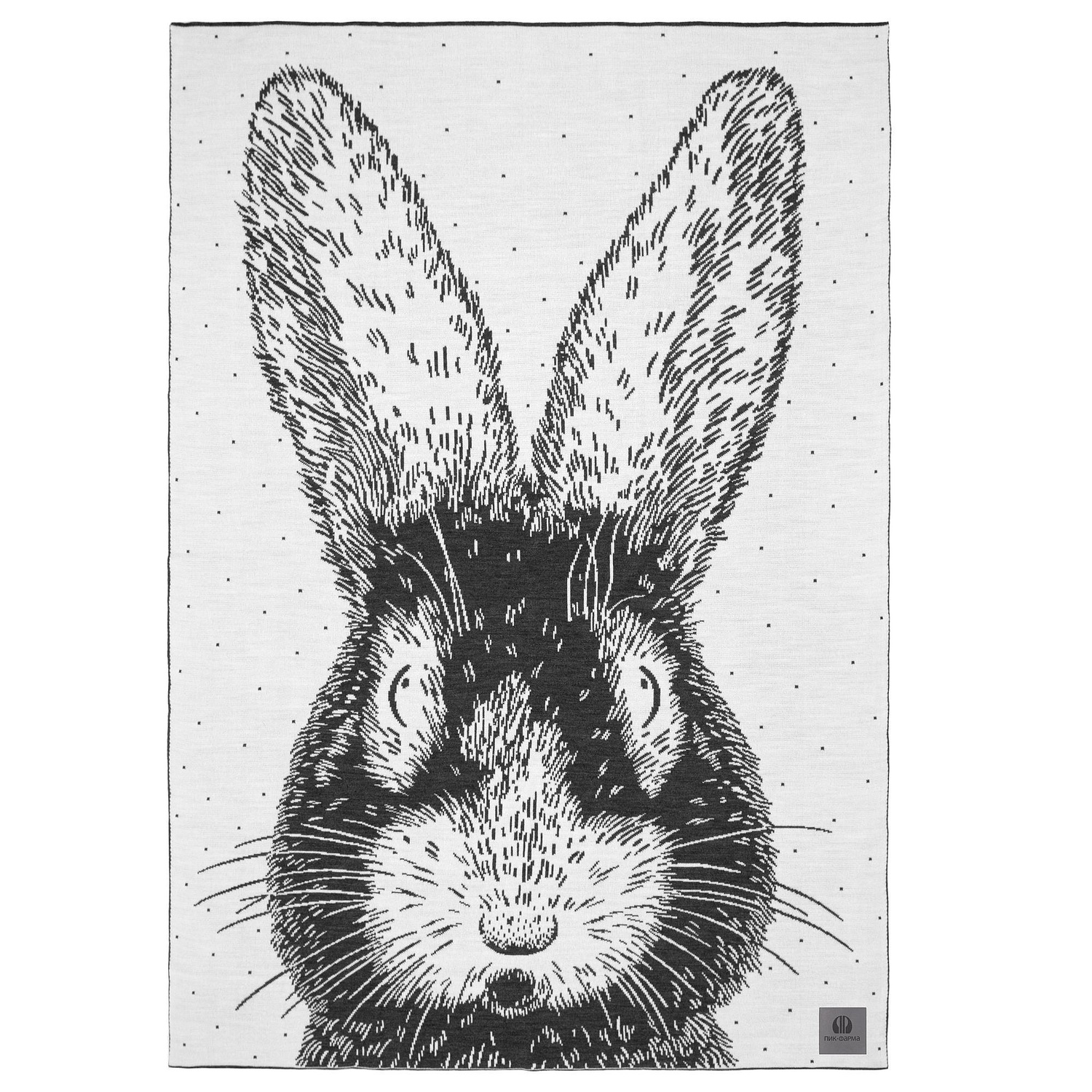 Лейбл светоотражающий Tao, L, серый с логотипом