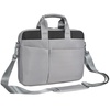 Сумка для ноутбука L244, светло-серая с логотипом