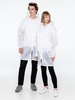 Дождевик Rainman Zip, белый с логотипом