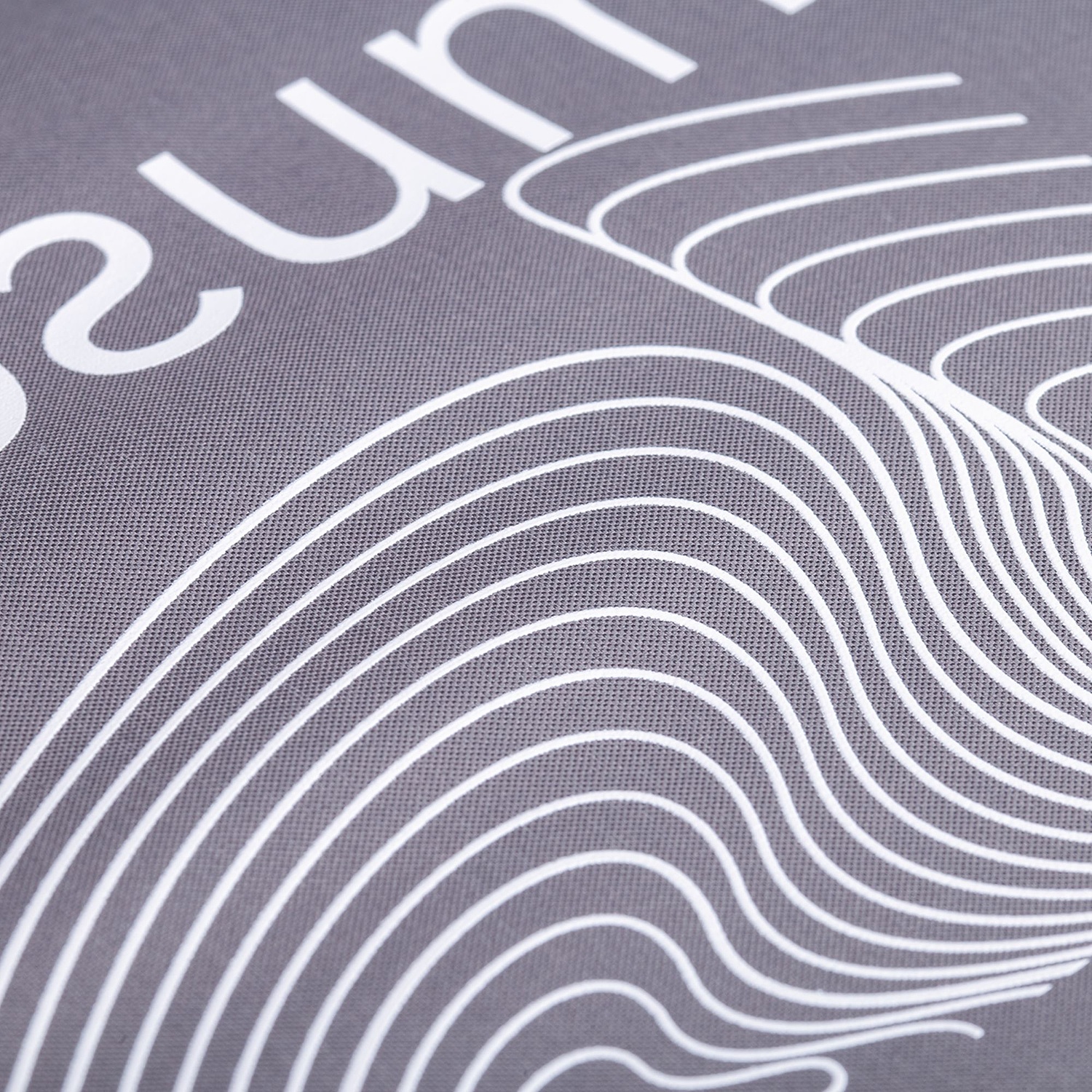 Складной зонт Dome Double с двойным куполом, серый