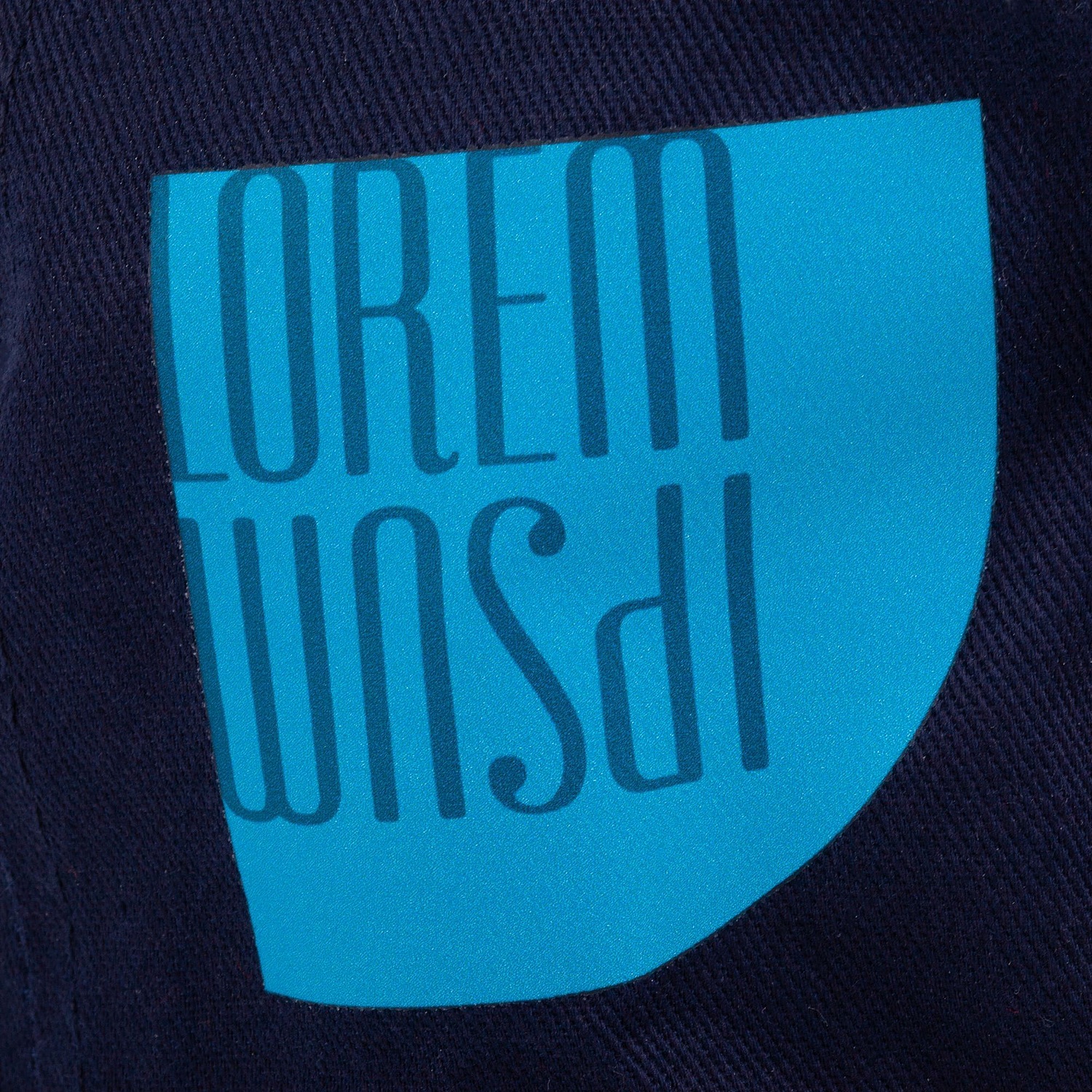 Бейсболка Apollo, темно-синяя с логотипом