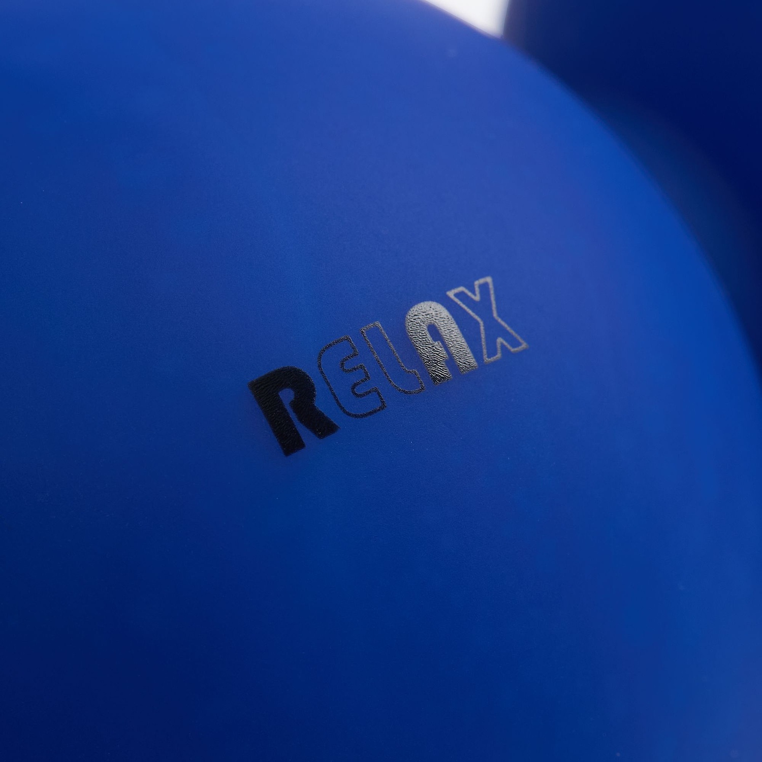 Массажный мяч двойной для МФР Relaxify, синий