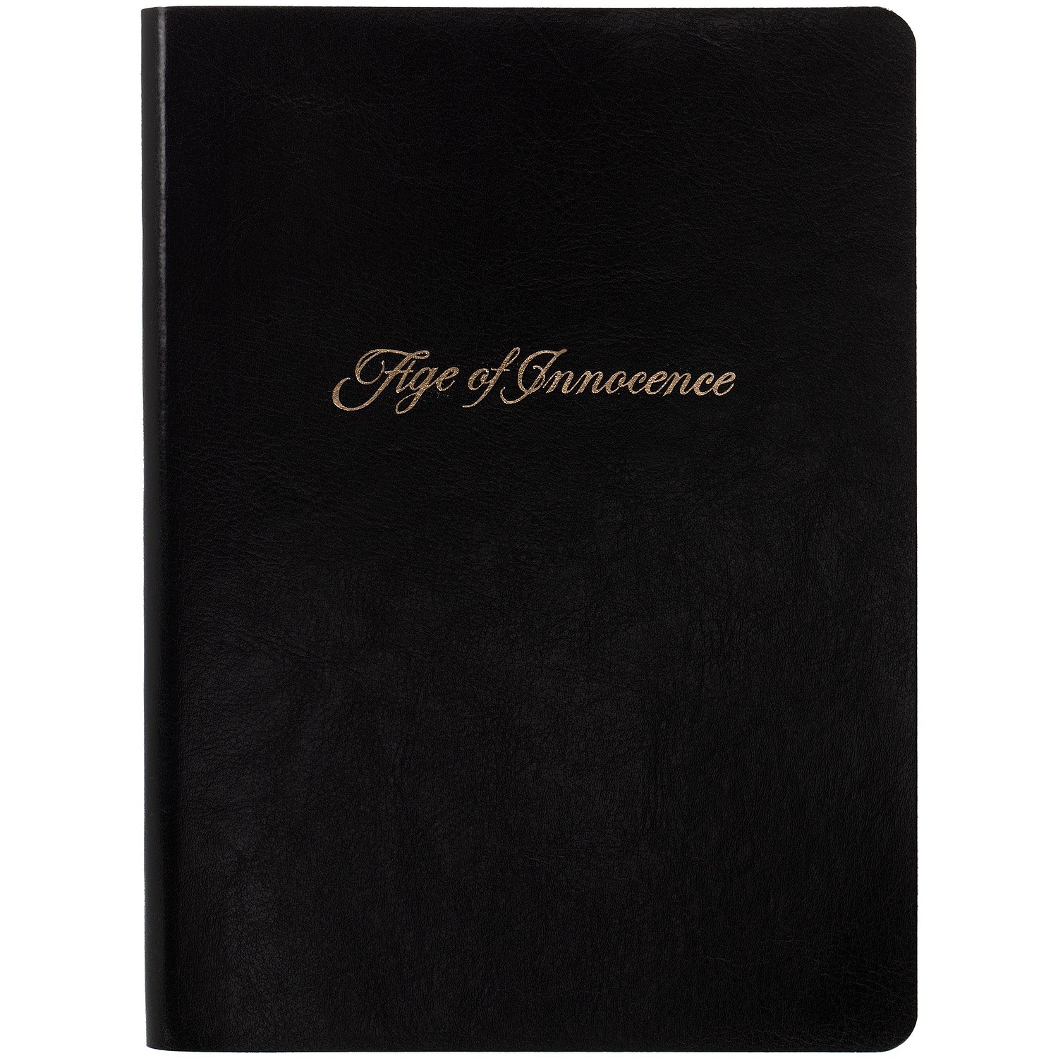 Ежедневник Nebraska Flex, недатированный, черный с серебристым с логотипом