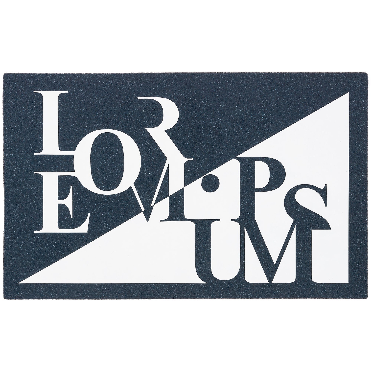 Лейбл светоотражающий Tao, XL, синий с логотипом