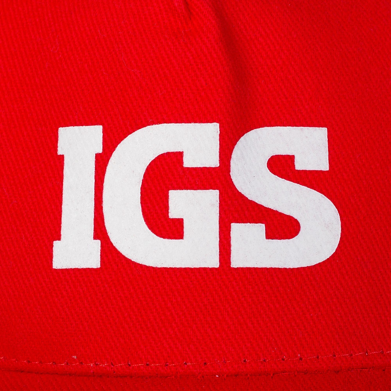 Бейсболка детская Standard Kids, красная с логотипом