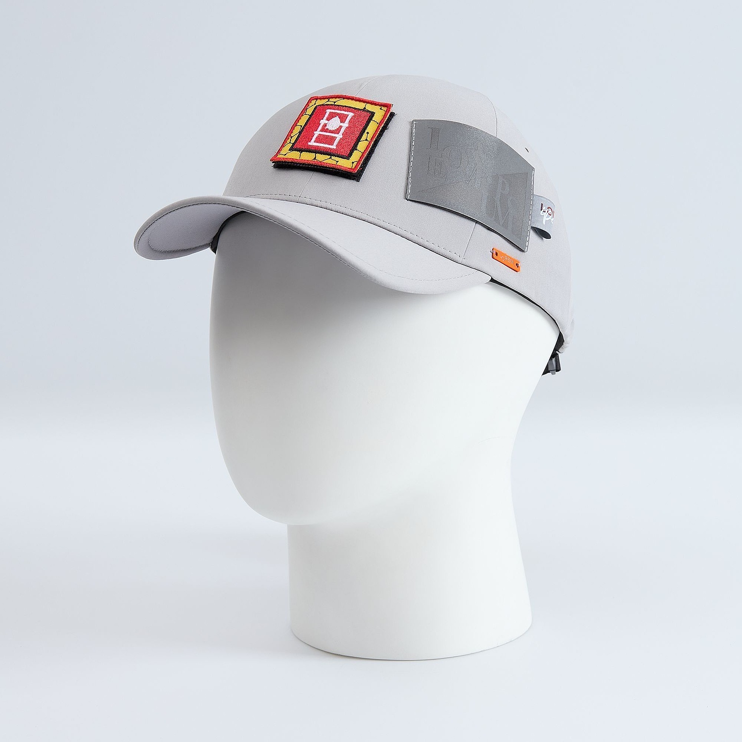 Бейсболка Kosmos, белая с логотипом