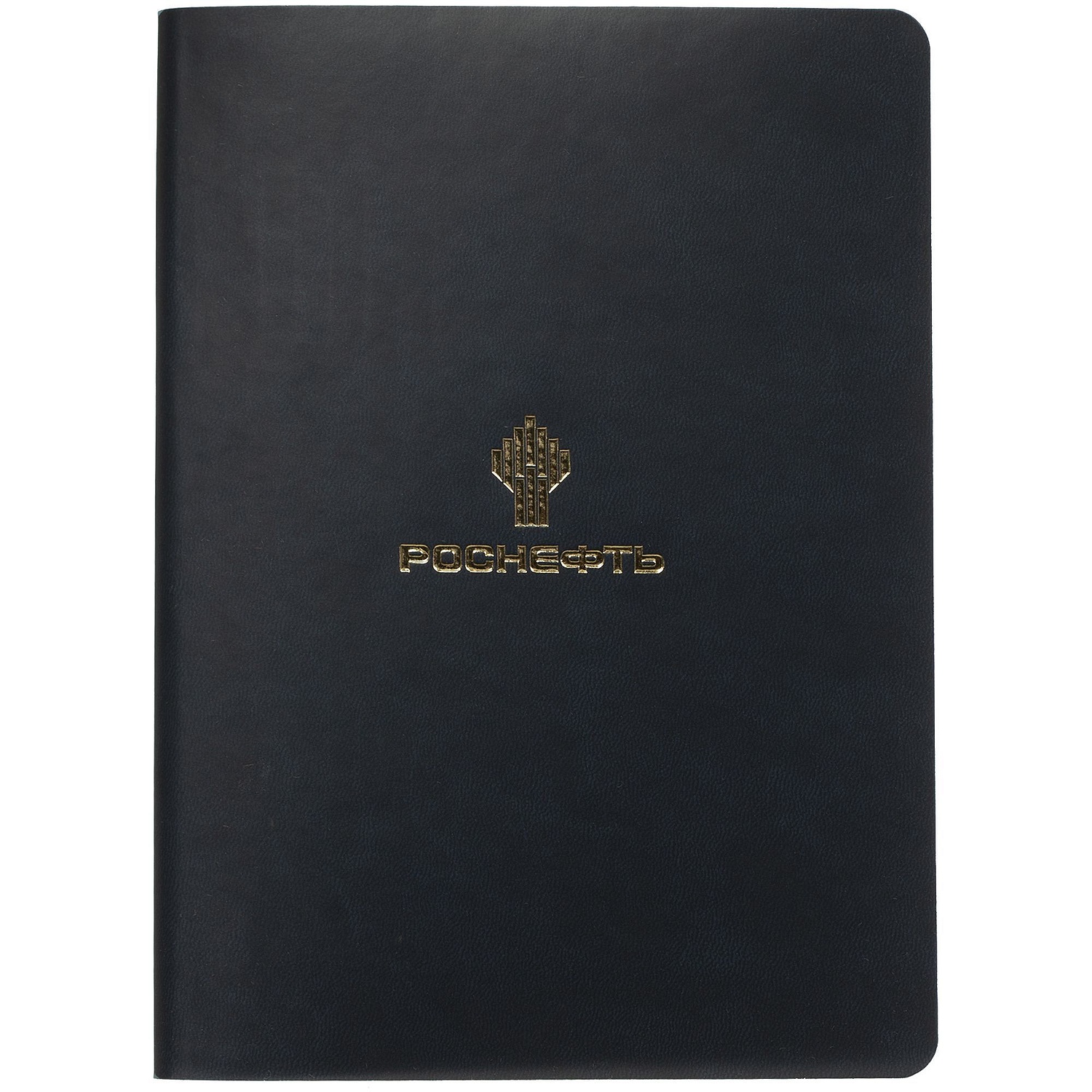 Ежедневник Fredo, недатированный, черный с логотипом