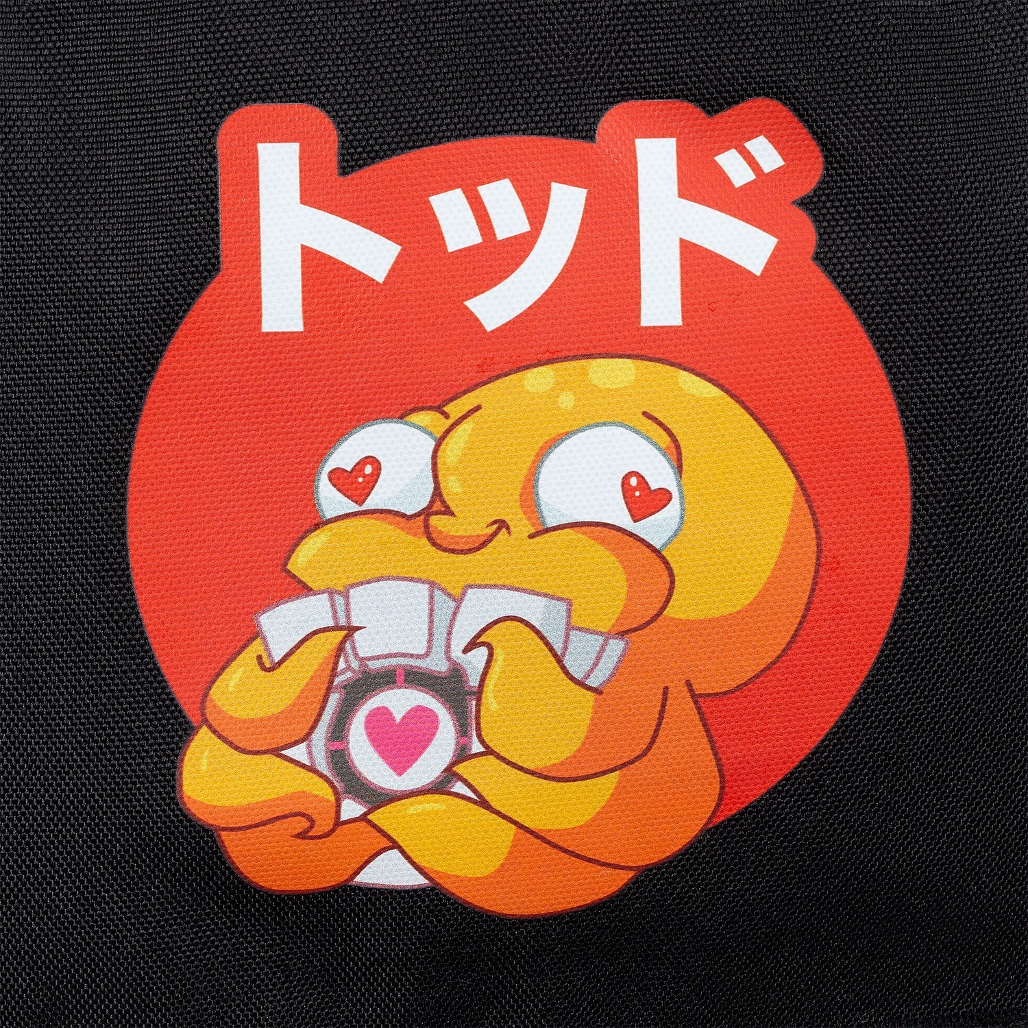 Рюкзак Patch Catcher с карманом из липучки, черный с логотипом