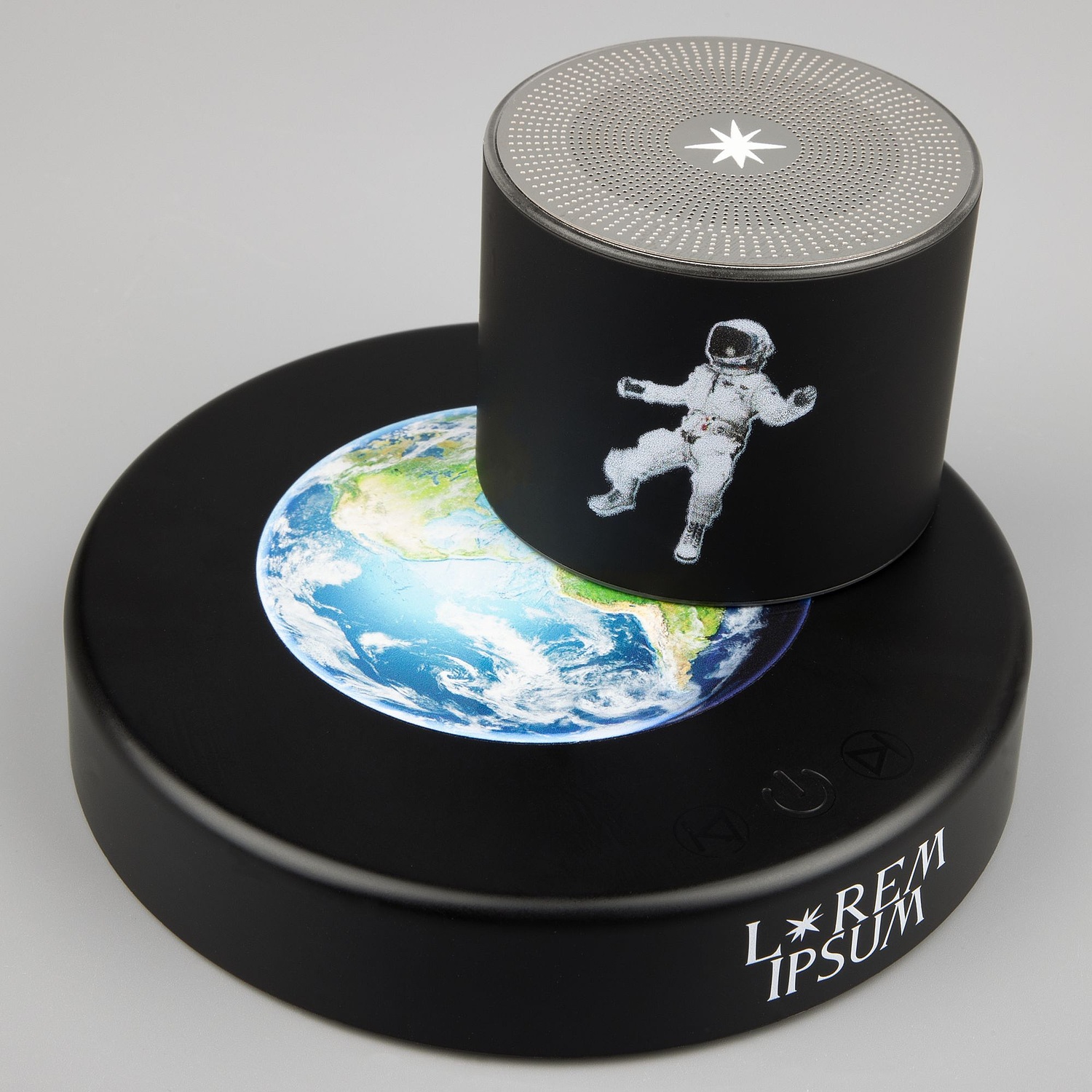 Левитирующая колонка Levitronic с логотипом