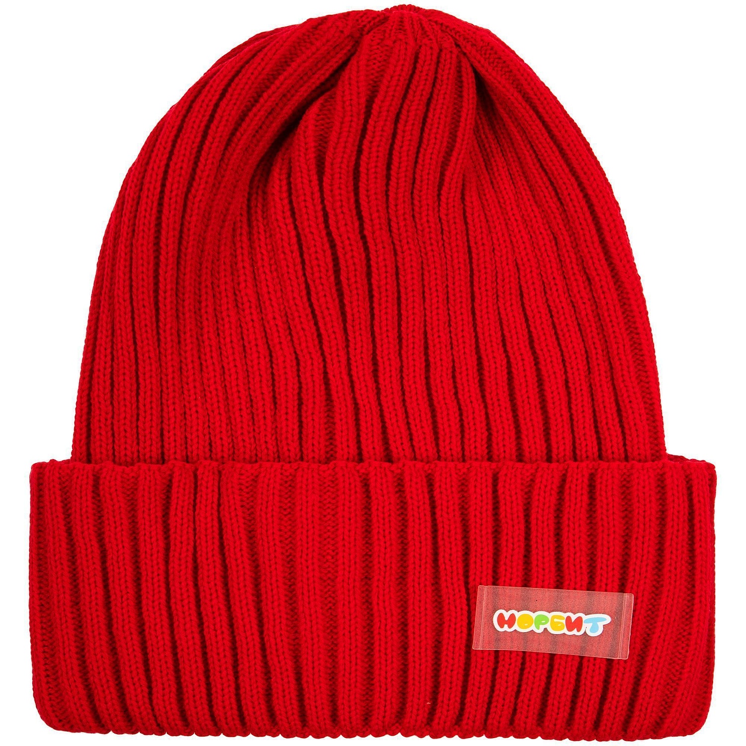 Шапка Yong, красная (алая) с логотипом