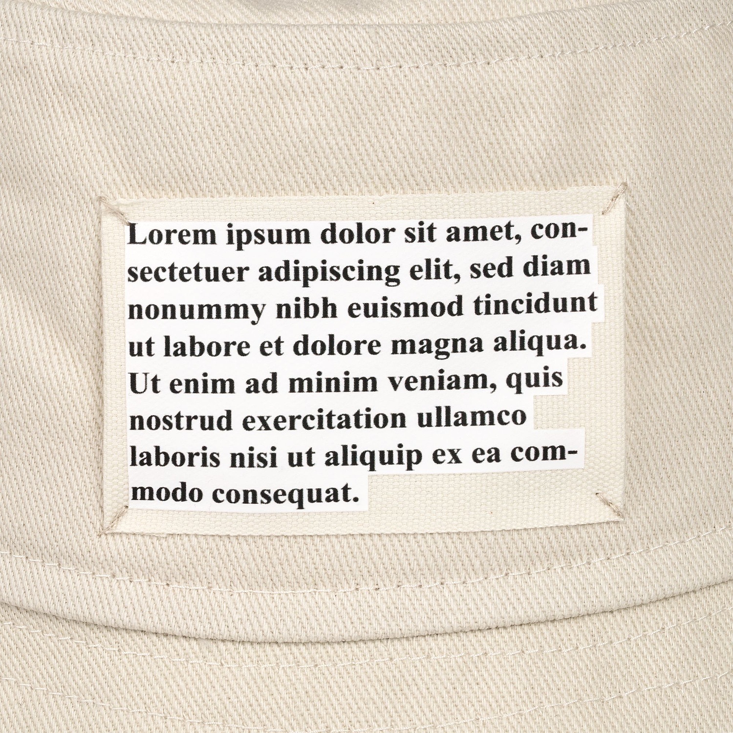 Панама Sombra, бежевая с логотипом