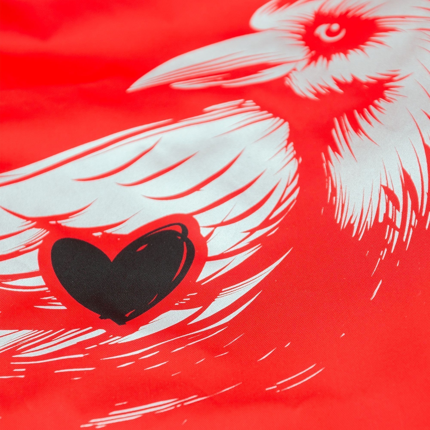 Дождевик унисекс Rainman, красный с логотипом