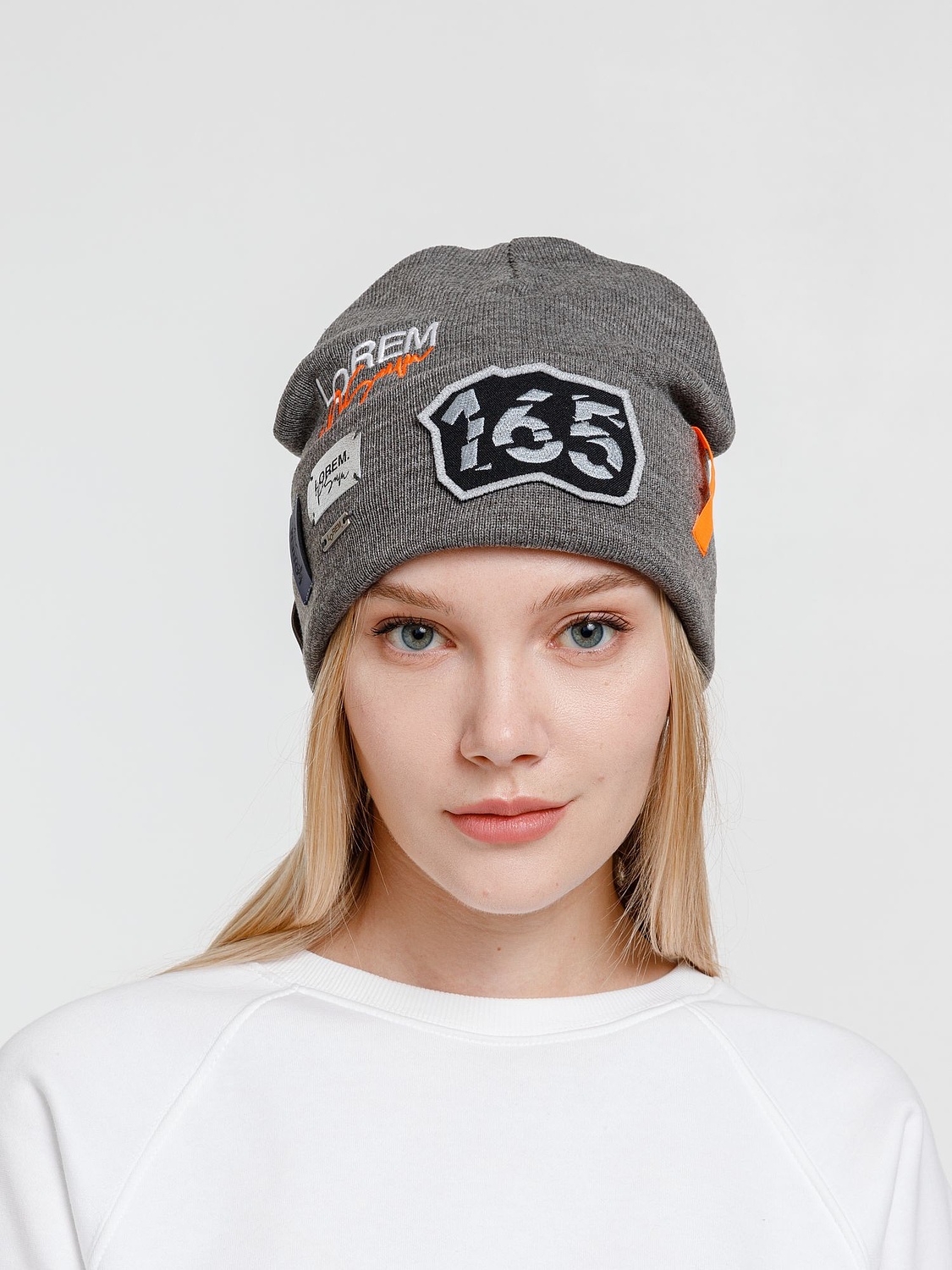 Набор Real Talk Full Set, серый с логотипом