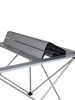 Стол Yamami L03 складной, серый с логотипом