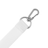 Ремувка Trinket, белая с серебристым с логотипом