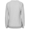 Свитшот женский Kulonga Raeglan, серый меланж с логотипом