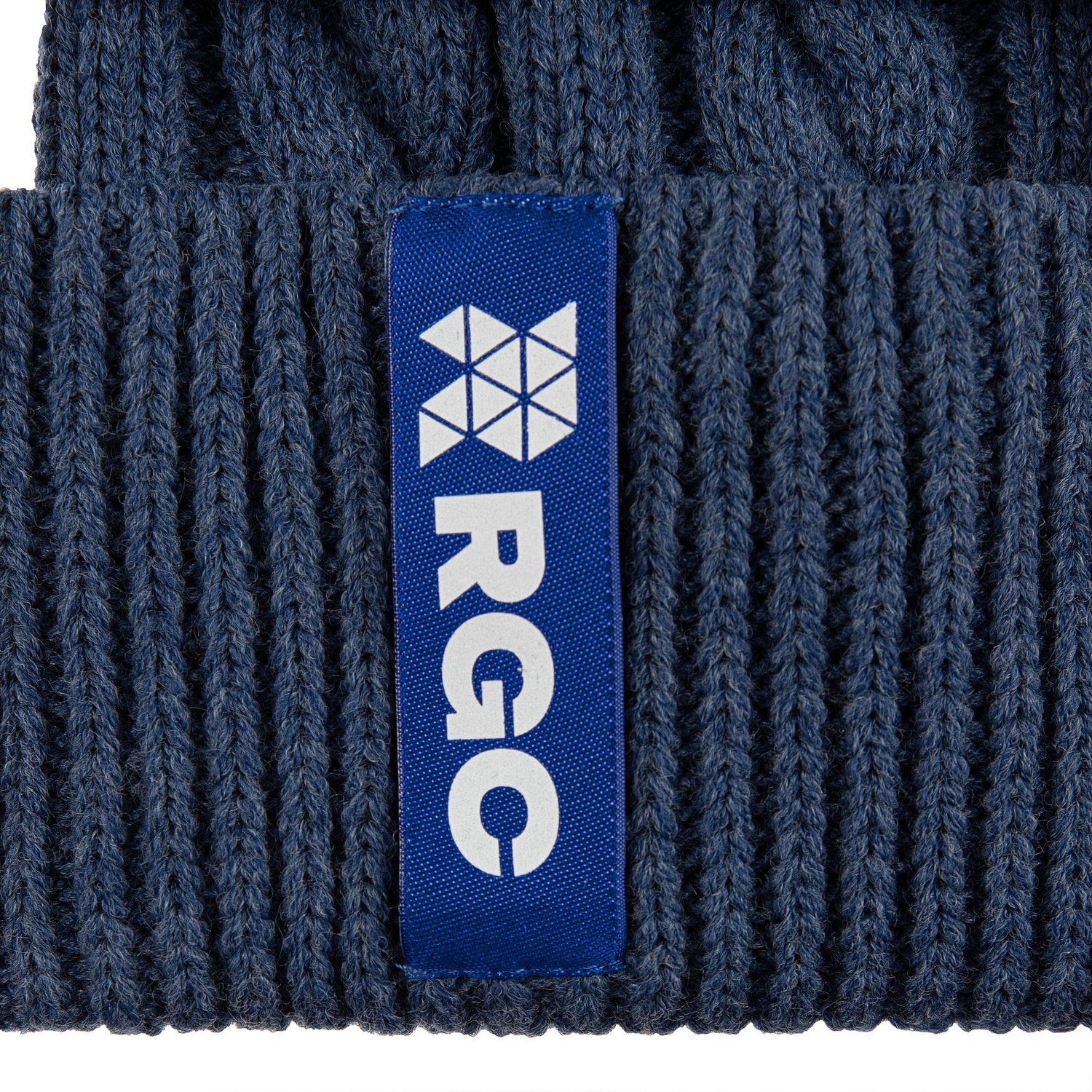 Шапка Heat Trick, синий меланж с логотипом