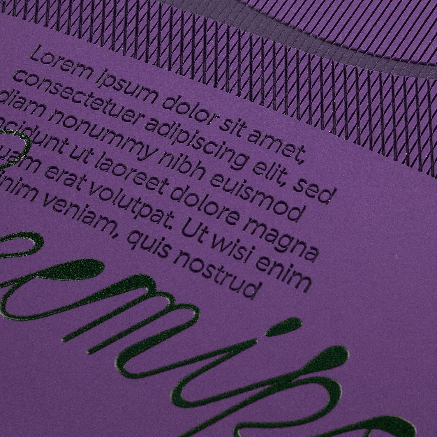 Набор Vale, фиолетовый с логотипом