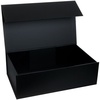 Коробка складная Formeza, M, черная с логотипом