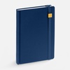 Ежедневник Favor Gold, недатированный, синий с логотипом