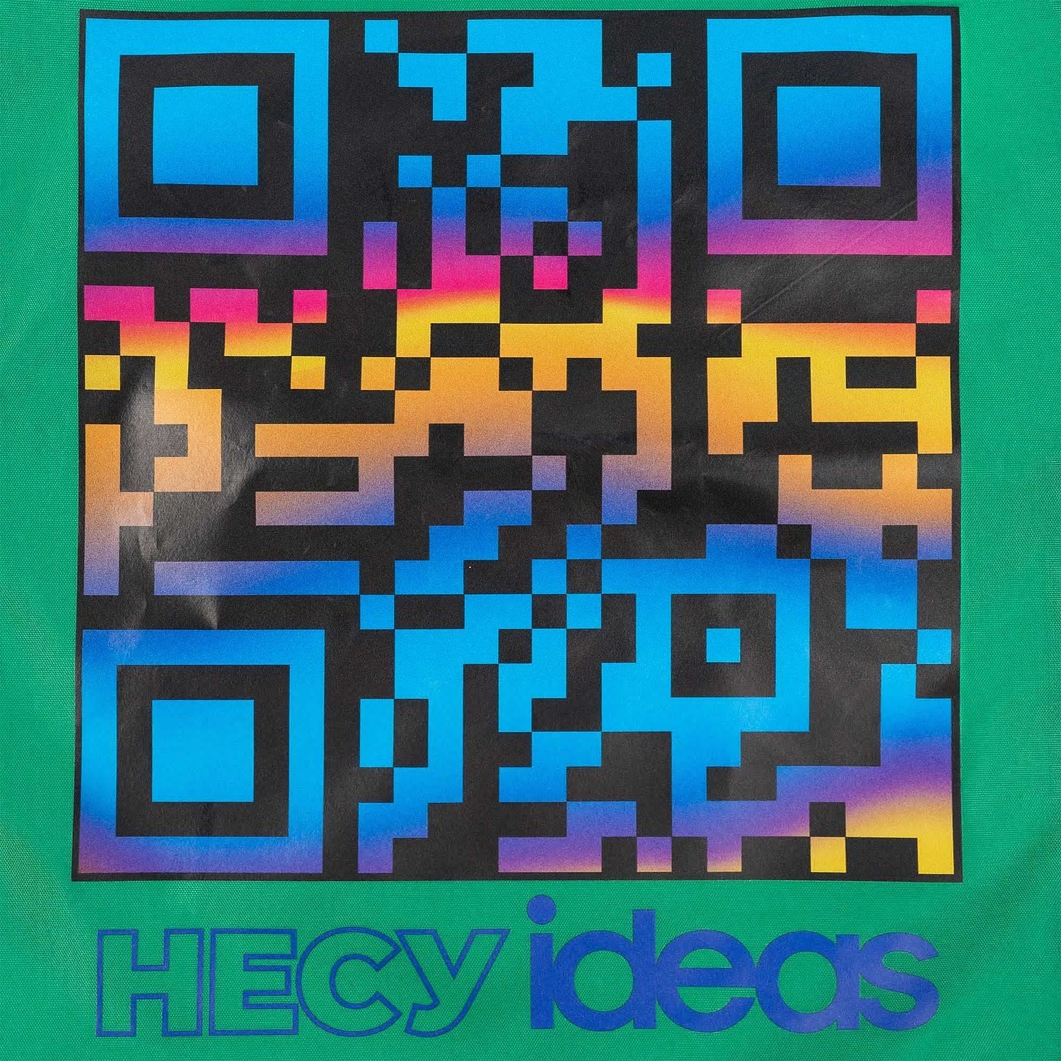 Рюкзак Urban, ярко-зеленый с логотипом