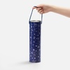 Тубус для бутылки Snowlace, синий с логотипом