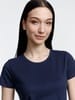 Футболка женская Pioneer Women, темно-синяя с логотипом