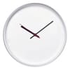 Часы настенные ChronoTop, серебристые с логотипом