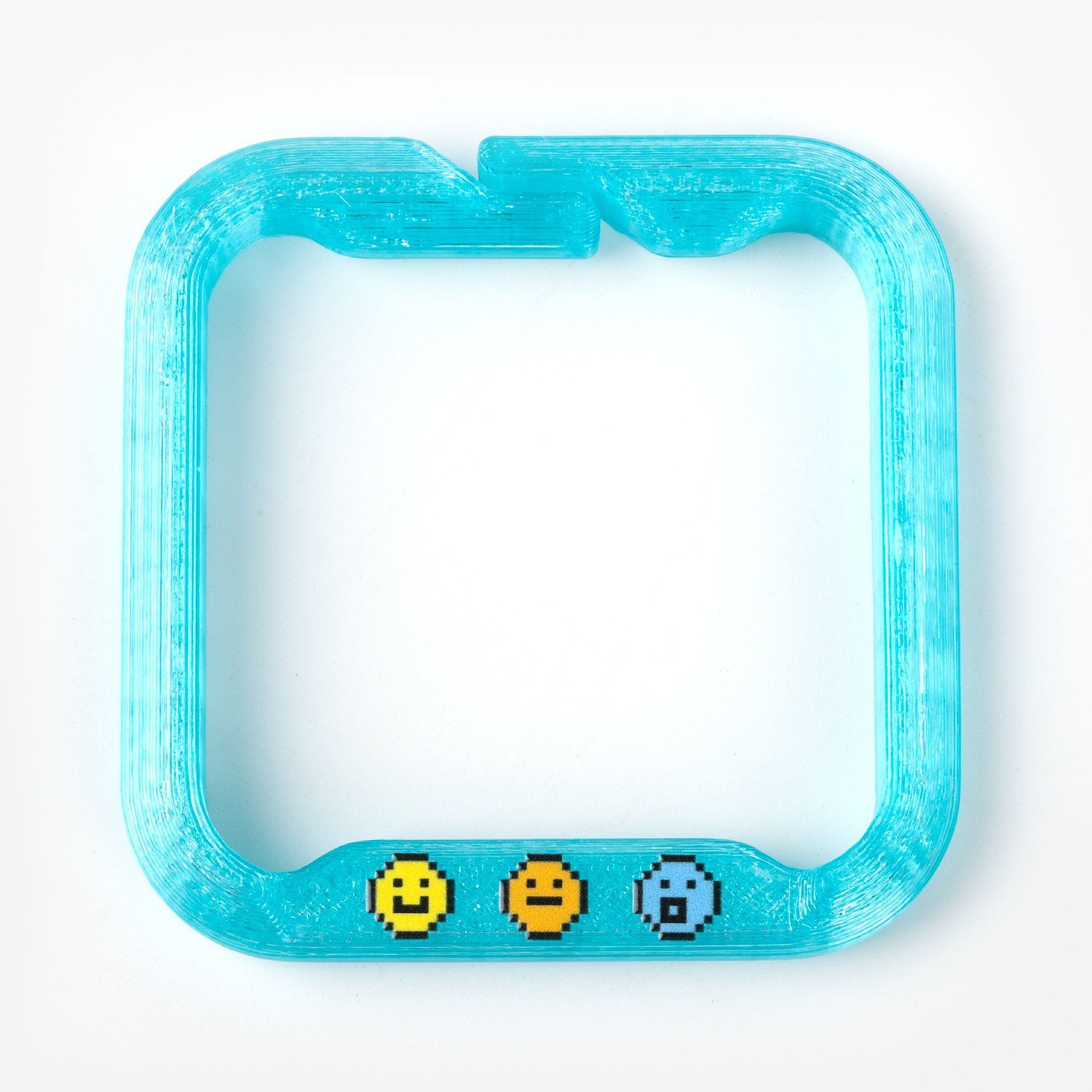 Брелок Impreso, 3D-печать на заказ, квадрат