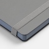 Ежедневник Peel Flex, недатированный, серый с логотипом