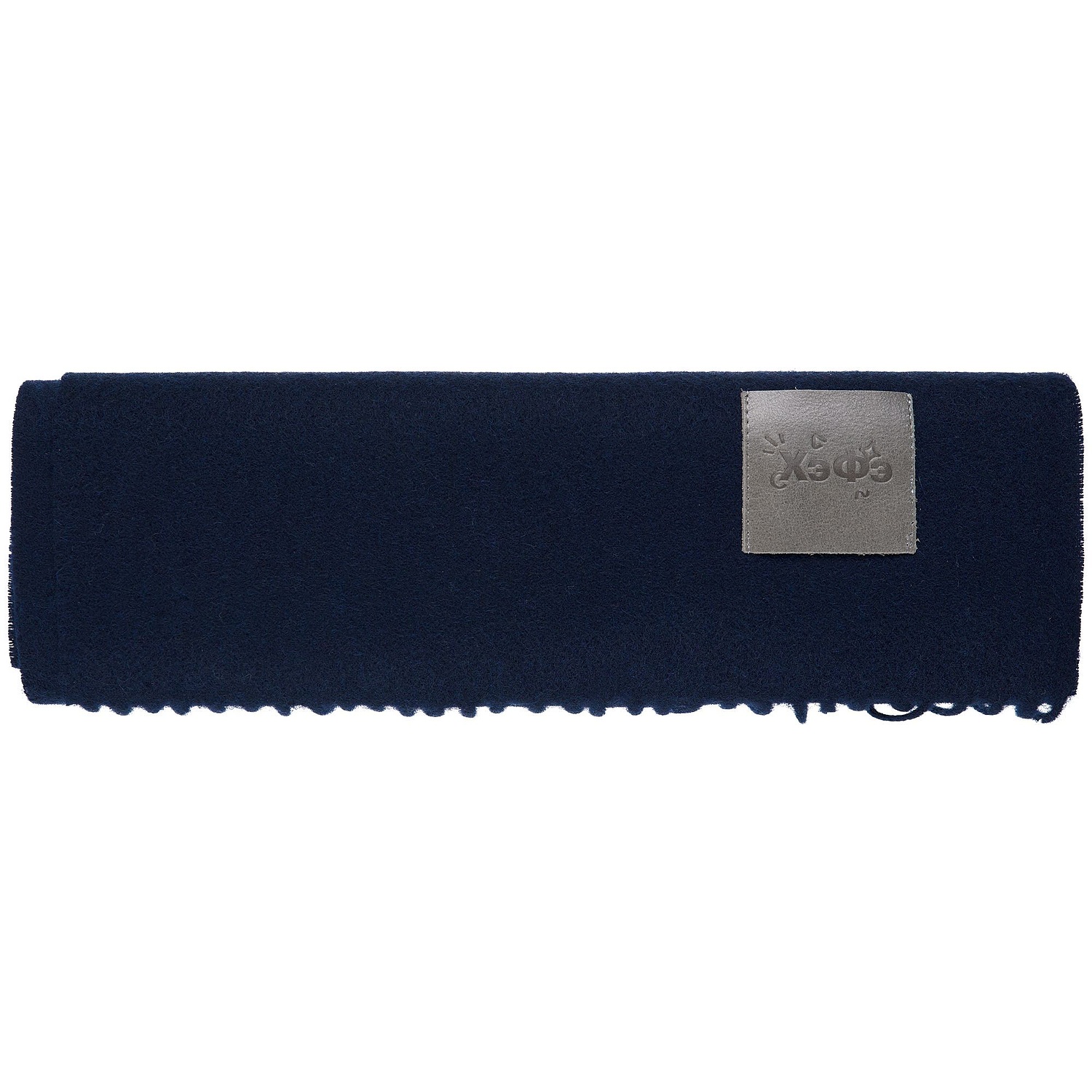 Шарф Noble, синий с логотипом