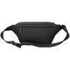 Сумка поясная Panama, черная с логотипом