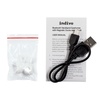Bluetooth наушники stereoBand, ver.2, белые с логотипом