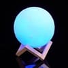 Bluetooth-колонка с подсветкой Muna, белая с логотипом